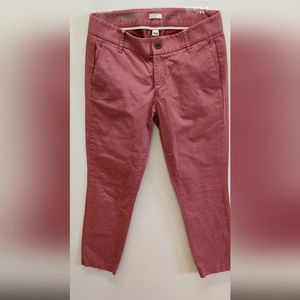 J.Crew Frankie Stretch Trousers Salmon size 4